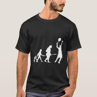 T-shirt Amusante Évolution Du Tennis Design Homme Garçons 