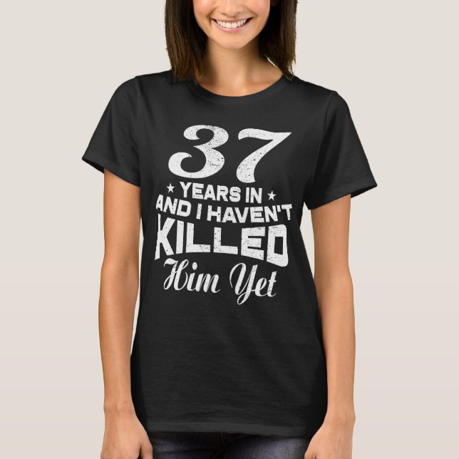 T-shirt Amusante femme-cadeau du 37e anniversaire de Maria (Devant)