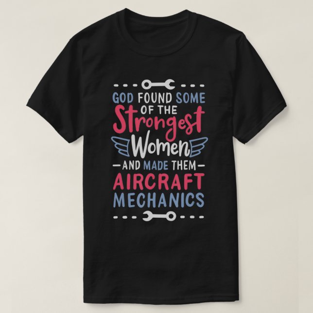 T-shirt Amusante femme conception mécanique de l'aéronef  (Design devant)
