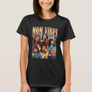 T-shirt Amusante Maman 90s Vibe Fête des mères Femmes Mama