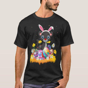 T-shirt Amusante Panthère d'Oeuf de Pâques dimanche 1