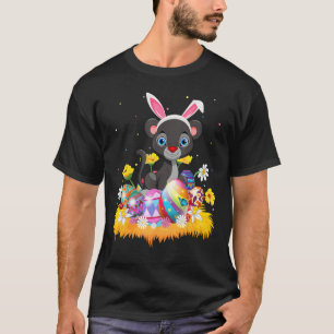 T-shirt Amusante Panthère d'Oeuf de Pâques dimanche 1