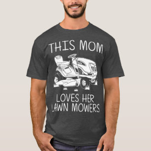 T-shirt Amusante Pelouse Mowing Cadeau Maman Femmes Lawn M