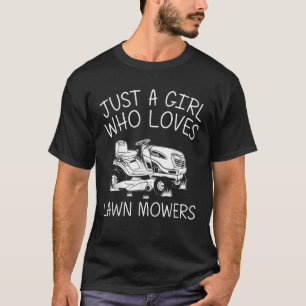 T-shirt Amusante Pelouse Mowing Cadeaux Filles Enfants Law