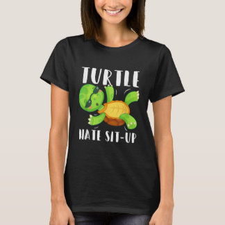 T-shirt Amusante Salle De Fitness Pour La Détente Des Tort
