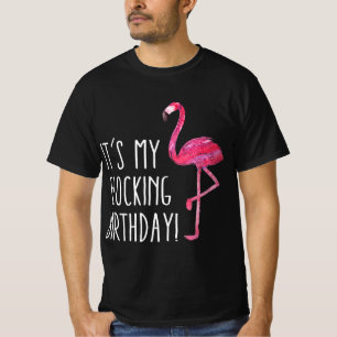T-shirt Amusants Anniversaire Hommes Femmes Rose Aquarelle