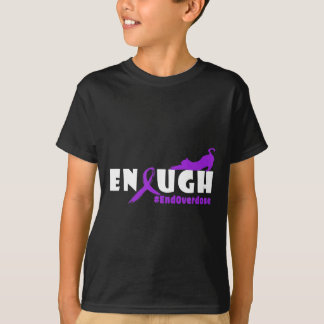 T-shirt Amusants Chat Surdose Conception de sensibilisatio