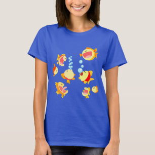 T-shirt Amusants dans le dessin animé de Fish Tank femmes