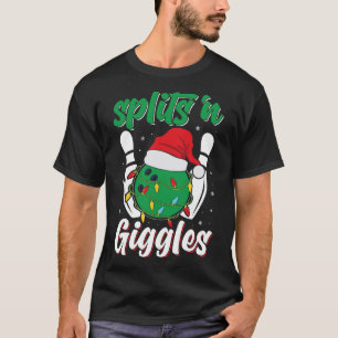T-shirt Amusants sur gigles Bowling Joueur Noël Bowl