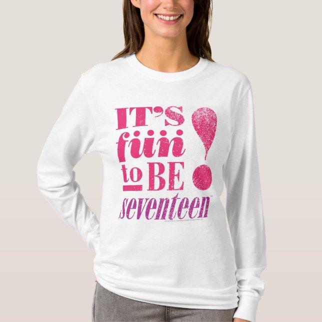 T-shirt Amusement 2 B 17-Magenta (Devant)