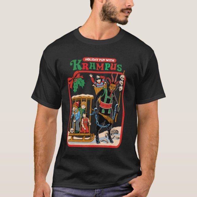 T-shirt Amusement Avec Krampus (Devant)