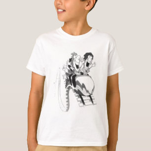 T-shirt Amusement de montagnes russes