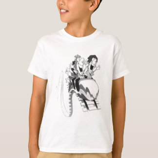 T-shirt Amusement de montagnes russes