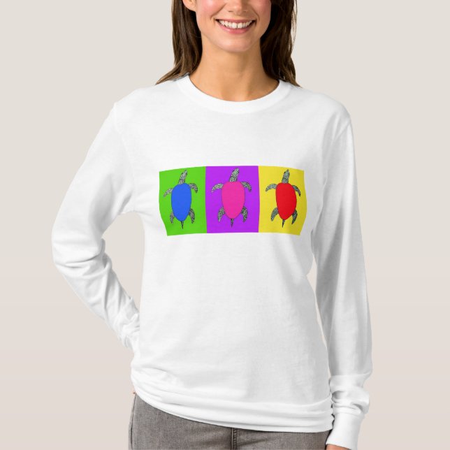 T-shirt Amusement de tortue (Devant)