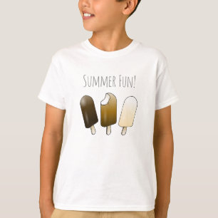 T-shirt Amusement d'été avec de la glace