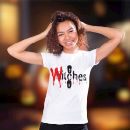 T-shirt Amusement éffrayant : 'Go Witches' Halloween 🧙 