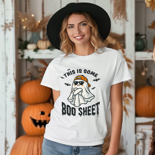 T-shirt Amusement éffrayant : Voici Un Petit Halloween En 
