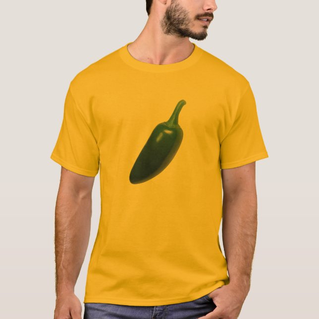 T-shirt Amusement et poivre épicé de Jalapeno (Devant)