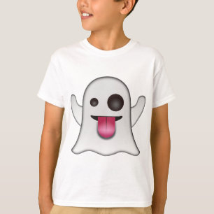T-shirt Amusement frais d'Emoji de fantôme effrayant