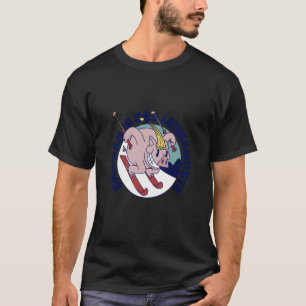 T-shirt Amusement pour les skieurs aussi amusant Aprés Ski