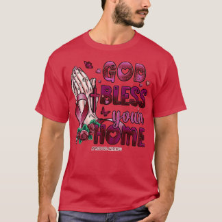 T-shirt Amyloïdose Sensibilisation dieu bénisse foi espoir