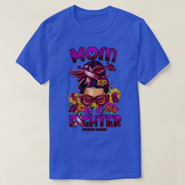 T-shirt Amyloidosis Sensibilisation Maman chasse désordre  (Design devant)