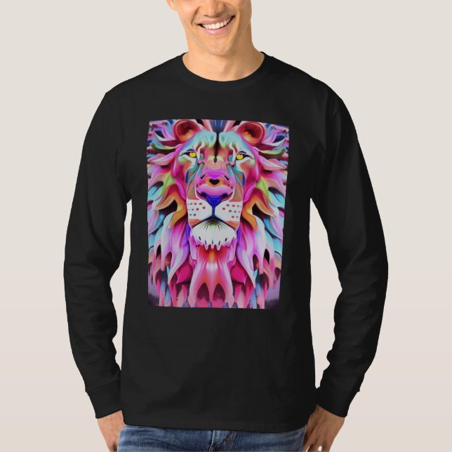T-shirt An Unreal Dreamlike Lion Fantasy (Devant)