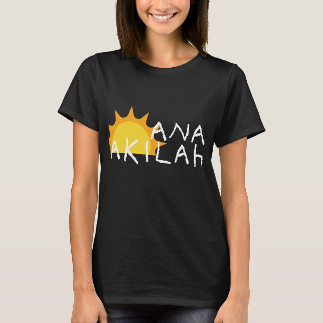 T-SHIRT ANA AKILAH (Devant)