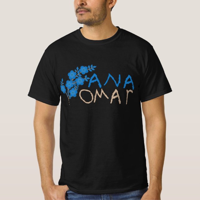 T-SHIRT ANA OMAR (Devant)