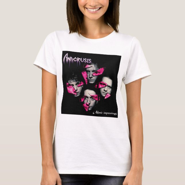 T-shirt Anacruse - Manic Impressions album 1991 (Devant)