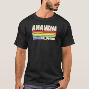 T-shirt Anaheim California Pride Rainbow Flag Gay pride Me
