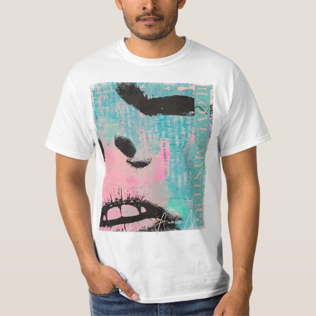 T-shirt Anais Nin-Love & Mistery (Devant)