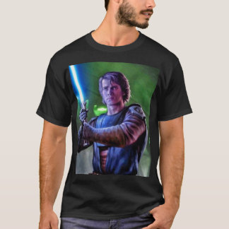 T-shirt Anakin Skywalker – The Chosen One Blue Saber