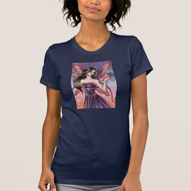 T-shirt Analiese - chemise de fée de papillon (Devant)