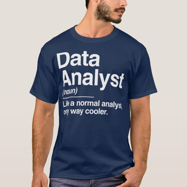T-shirt Analyse de données Définition du poison Only Coole (Devant)