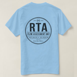 T-shirt Analyse de l'itinéraire de planche à roulettes de