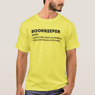 T-shirt Analyse financière Sarcastique Définition Tee