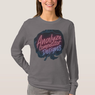 T-shirt Analyser les conceptions concurrentes, Compétitive
