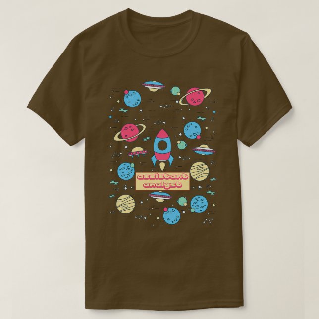 T-SHIRT ANALYSTE ADJOINTE (Design devant)