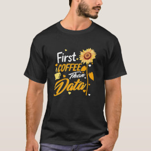 T-shirt Analyste Comportement Café Aba Rbt Thérapeute Bcba