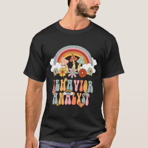 T-shirt Analyste de comportement BCBA Super Retro Vintage