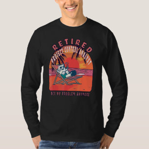 T-shirt Analyste de contrôle de projet à la retraite Vinta