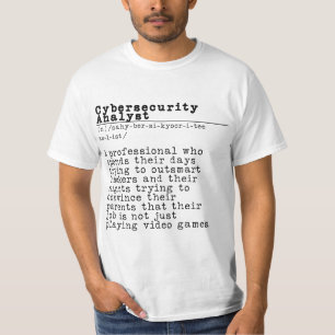 T-shirt Analyste de cybersécurité - "Le cauchemar du pirat