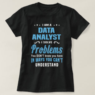 T-shirt Analyste de données