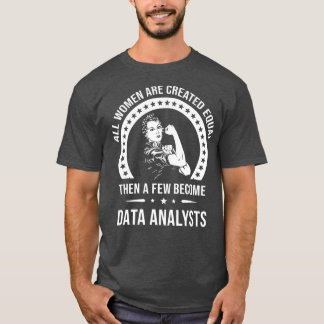 T-shirt Analyste de données pour femmes Analyste de donnée