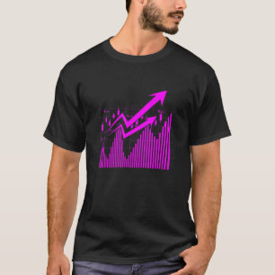 T-shirt Analyste de graphique de trader négociant en bours