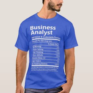 T-shirt Analyste d'entreprise Analyste    Tand Gift