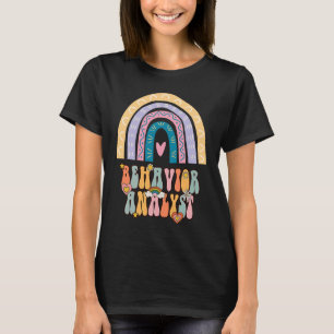 T-shirt Analyste du comportement BCBA Groovy Rétro Vintage