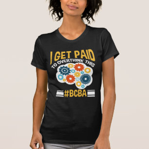 T-shirt Analyste du comportement certifié par le conseil
