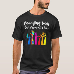 T-shirt Analyste du comportement pour technicien en thérap